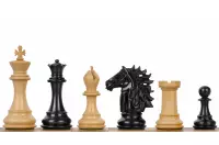 FIGURY SZACHOWE BAGGIO HEBANIZOWANE 4 CALE